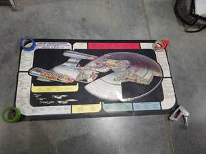 lot 3770 image: Star Trek Next Generation USS Enterprise NCC-1701-D Cutaway Poster