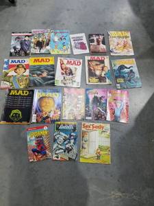 lot 3777 image: Comic Book Collection Lot - MAD Magazine Marvel DC and More