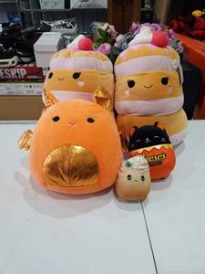 lot 3816 image: Squishmallow Food Plush Collection Bundle