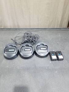 lot 3817 image: LOT OF NIELSEM PAGERS WITH CHARGING DOCKS UNTESTED