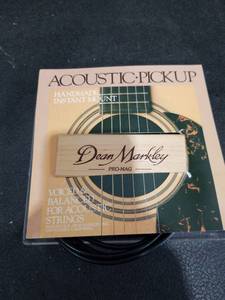 lot 3820 image: Dean Markley Pro-Mag Acoustic Guitar Pickup with Cable