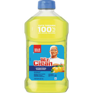 lot 3837 image: Mr. Clean Antibacterial All Purpose Multi-Surface Cleaner  Summer Citrus  45 fl oz