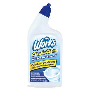 lot 3843 image: The Works Classic Clean Liquid Toilet Bowl Cleaner