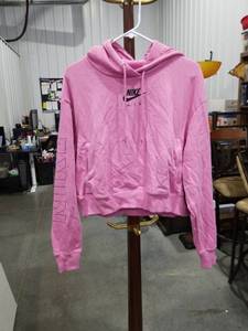 lot 3874 image: Nike Air Womens Pink Hoodie Size Medium