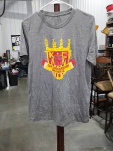 lot 3877 image: Kansas City Chiefs Our Kingdom Reigns Once Again T-Shirt Size Unknown