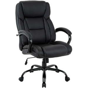 lot 18705 image: BestOffice Ergonomic Office Chair  Lumbar Support  Swivel Rolling for Women  Men(Black) - Retail $200