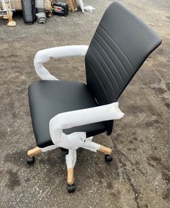 Proform Across Hand-Stitched Executive Ergonomic Desk Chair for Home Office with Top Grain Italian Leather Upholstery, Body Balance Control, Rachet Back, Contract Grade, Polished Aluminum