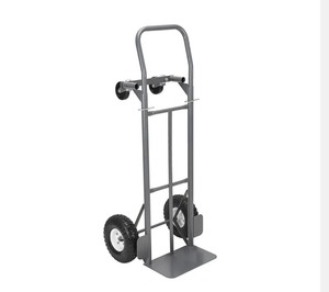 lot 7 image: FRANKLIN 2-in-1 Convertible Hand Truck - 800 lb.600 lb. Capacity- SOLID RUBBER TIRES