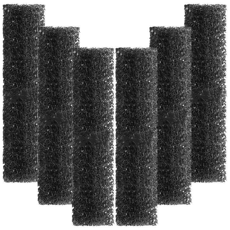 lot 33200 image: AquaMiracle Aquarium Filter Replacement Sponge, Fish Tank Filter Replacement Parts, Including 6 x Filter Sponge