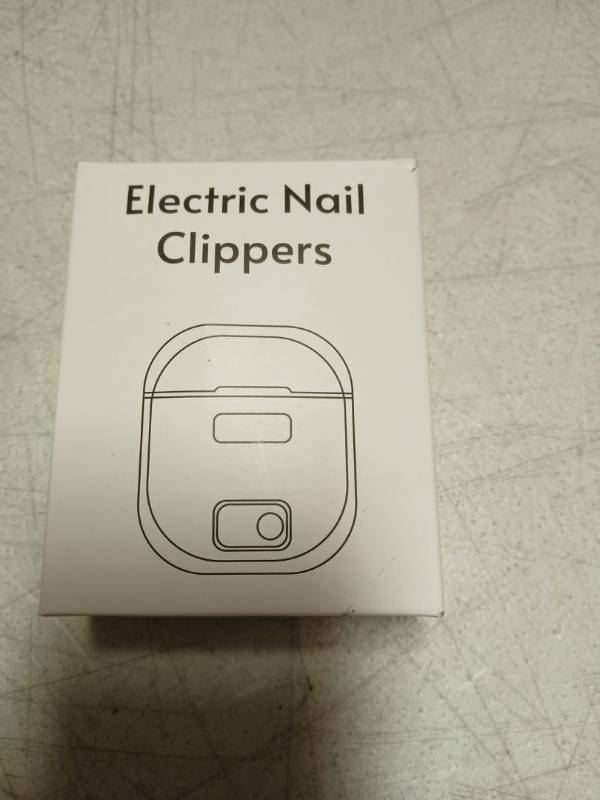 lot 42444 image: Electric Nail Clippers - Retail $15