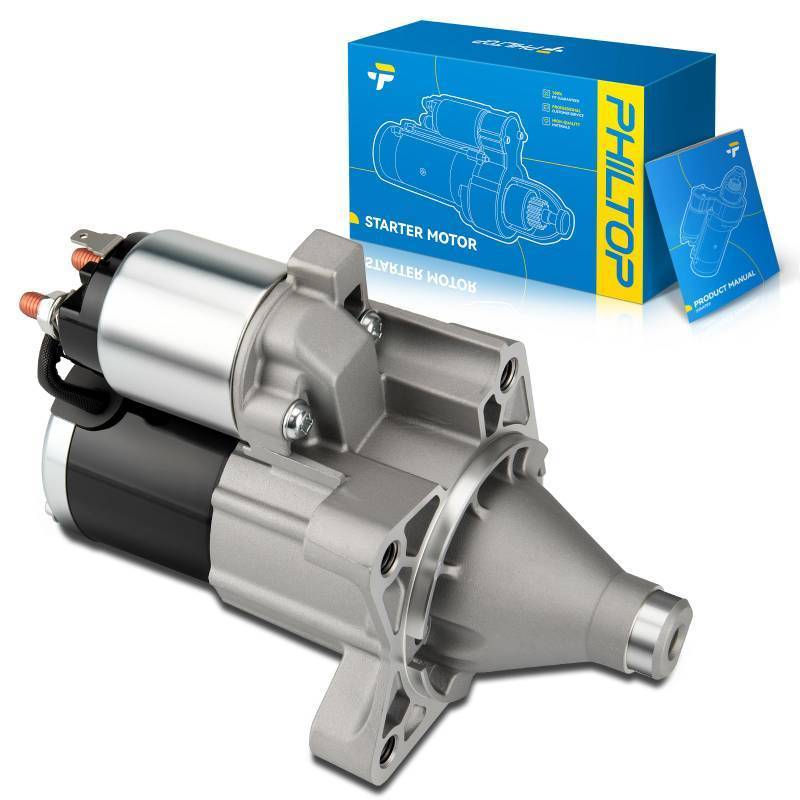 lot 33030 image: PHILTOP Starter Motor Replace 19025N Compatible with Chrysler 2005-2010 300,for Dodge 2006-2010 Charger, 2005-2008 Magnum, 2009-2010 Challenger,M000T22071,17910,SR6459X,19025,04801651AA,4801651AA - Retail $55