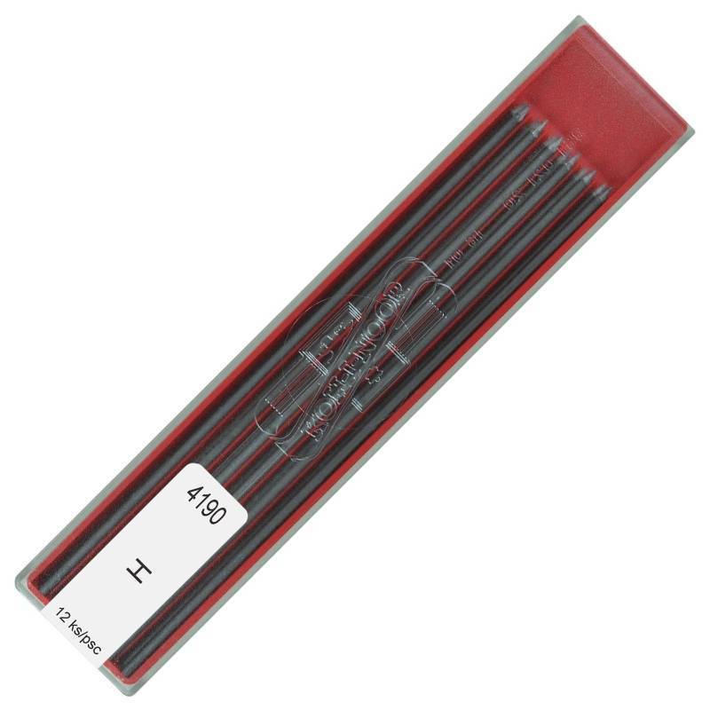 lot 30300 image: Koh-i-noor 2.0 mm Graphite Leads for Technical Drawing and Retouching, 4190 6B - Retail $8