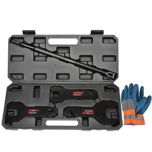 lot 23169 image: GEAROLL 43300 Pneumatic Fan Clutch Wrench, 8PCS Fan Clutch Removal Tool Kit Compatible with FordGMChryslerJeep - Retail $39