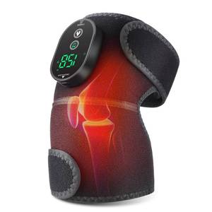 lot 24597 image: DREAMSOME Cordless Rechargeable Knee Heating Pad, Heated Knee Brace with 3 Heat Levels, Portable Knee Warmer with Timer, Adjustable Heated Knee Wrap for Men & Women - Retail $32