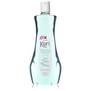 lot 24608 image: Keri Moisturizing Shower and Bath Oil - 16 oz - Retail $26