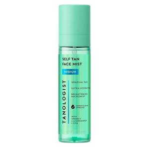 lot 30630 image: Tanologist Self Tan Face Mist, Medium Shade, Hydrating Tanning Spray, Streak-Free, Radiant Finish, Paraben-Free, No Fake Tan Smell, For All Skin Types, 3.38 fl. oz100 ml Bottle - Retail $14