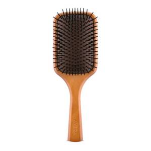 lot 30631 image: Aveda Wooden Paddle Hair Brush  Detangling, Smoothing Brush  Straightening, Blow Drying  All Hair Types - Retail $34