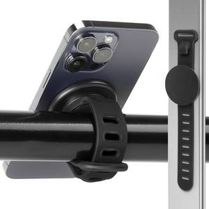 lot 31141 image: Stroller Phone Holder for Magsafe iPhone 17 16 15 14 13 12 Steering Wheel Phone Mount for Bike, Peloton, GYM, Treadmill, Wrist, Shopping Carts, Bar Magnetic Mount Adapter Accessories for All Phones - Retail $16