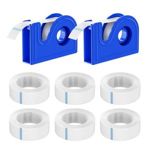 lot 31163 image: Only Romee 6 Rolls Paper Tape Medical with Dispenser 2 Each, 0.5 Inch X 10 Yard Surgical, Paper Tape for Wound Care White