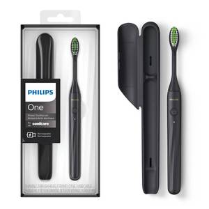 lot 32487 image: Philips Sonicare One by Sonicare Rechargeable Toothbrush, Shadow, HY120026 - Retail $195