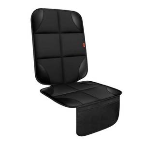 lot 42632 image: XHYANG Car Seat Protector 1 Pack Car Seat Cushion Mat Thickest Padding,Waterproof 600D Fabric Car Seat Covers for Non-Slip Backing Mesh Pockets for Baby and Pet (Black, 1 Pc) - Retail $13
