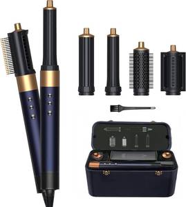 lot 17074 image: SOUNXUN 8-in-1 All in One Hair Dryer & Styler. Multistyler Hot Air Styler - Airstyler Hair Styler with Curlers & Straightener, Multi Styler Hair Tool, Hair Tools No Heat Damage Hair Styler - Retail $99