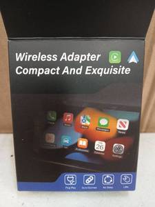 lot 28771 image: Wireless CarPlay Adapter for iPhone - Retail $45