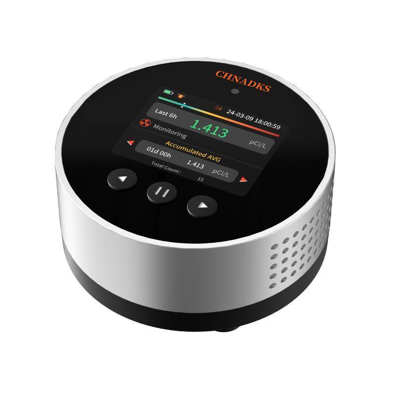 lot 45785 image: Radon Detector  20-Year Radon Sensor  Long-Life Home Air Quality Monitor - Retail $84