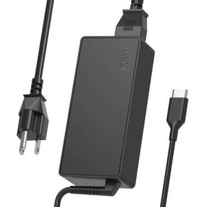 lot 23261 image: Universal USB Type C 65W 45W Laptop Charger Compatible with Lenovo Dell Hp Acer chromebook Asus Samsung Sony Computer Charger Fast Charging Type C AC Adapter Power Cord Supply - Retail $16