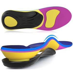 lot 24744 image: Arch Support Plantar Fasciitis Insoles Fit Geno Orthotics Inserts for High Arch Pain Relief Heavy Duty Shoe Inserts for Women & Men 220lbs for Work Boots & Sneakers (Womens 10-11  Mens 8-9) - Retail $30