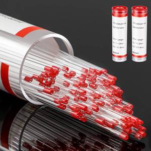 lot 24749 image: Reallnaive 1000 Pcs Glass Capillary Tubes 75 mm Micro Pipette Capillary Transfer Tube with 1.1 ID and 1.5 OD for Lab TLC Spotting - Retail $365