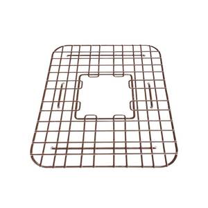 lot 28881 image: SinkSense Gehry 14 x 11.75 Kitchen Sink Bottom Grid, Antique Brown - Retail $60
