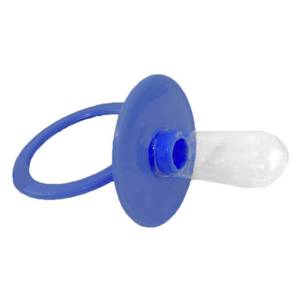 lot 28947 image: Giant Jumbo Baby Pacifier Novelty Costume Accessory (Blue) - Retail $11
