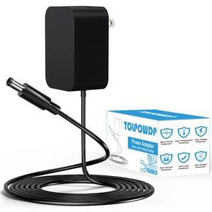 lot 30735 image: Replacement Cord for Vanity Mirror, 12V Power Adapter for FENCHILIN Vanity Mirror with Lights, Compatible with Hansong DC117-15 DC11715 Hollywood Vanity Makeup Light Bulbs Power Supply Charger Cord - Retail $11