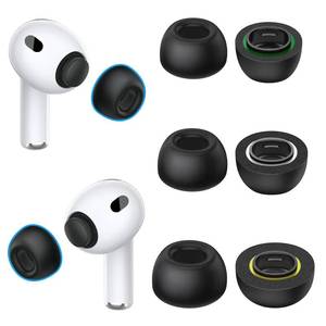 lot 30738 image: Memory Foam Ear Tips Compatible with AirPods Pro 3, Super Comfort, Enhanced Noise Cancellation, Secure fit, Foam Replacement Ear Tips with Portable Storage Box (SML) - Retail $10