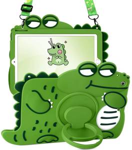 lot 30740 image: Wazzasoft for iPad 9th8th7th Generation Case 10.2 Inch Cute Girls Boys Kawaii Cover Girly 3D Cartoon Women with Rotating Handle Stand & Strap Soft Silicon Funda for Apple iPad Cases 9th8th7th Gen - Retail $17