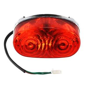 lot 30953 image: PRO BAT 12V 3 Wires Rear Tail Brake Lamp Light for 50cc 70cc 110cc 125cc 150cc 200cc 250cc Quad Dirt Bike ATV 4 Wheelers Taotao Coolster 3125R 3050D 3125XR8 - Retail $14