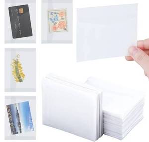 lot 46235 image: 15 PCS Glassine Envelopes 4.5 � 3.2 Translucent Envelope Small Clear Envelope Self Sealing Mini Envelopes for Stamps Coins Seeds Collecting Lottery Ticket Gift Card Wedding  - Retail $5