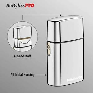 lot 46258 image: BaBylissPRO Barberology Foil Shaver FXFS1 SILVERFX Professional High-Torque Shaver - Retail $70