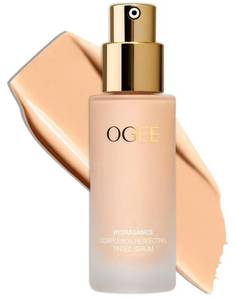lot 46280 image: Ogee Complexion Perfecting Liquid Foundation - Lightweight Tinted Moisturizer For Face (Birch 0.25N - Fair, Neutral Undertones) - with Vitamin C & Jojoba Oil - Certified Organic & Made in USA - Retail $50