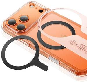 lot 46287 image: ESR for MagSafe Sticker 360, MagSafe Ring, 2 Pack Magnetic Ring, Universal Magnetic Wireless Charger Conversion Kit for iPhone 171616e1514131211, Samsung Galaxy, Google Pixel 10, Black - Retail $9