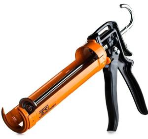 lot 46314 image: JES M26S 10 oz. 261 High Thrust Caulk and Adhesive Gun - Retail $26