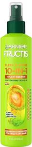 lot 46329 image: Garnier Fructis Sleek & Shine 10-in-1 for Frizzy, Dry Hair, Plant Keratin, 8.1 Fl Oz, 1 Count (Packaging May Vary) - Retail $8