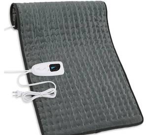 lot 46331 image: Heating Pad,Electric Heating Pads for Back,Neck,Moist Heating Pad for Abdomen Shoulder Knee Legs,DryMoist Heat&Auto Shut Off,Mothers Day Birthday for Men and Women,Dark Gray,33x17 Inch - Retail $28