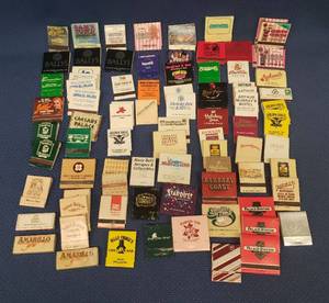 lot 89 image: Huge Collection of Vintage Attraction, Hotel, RestaurantBar Advertising Matchbooks - Most unused