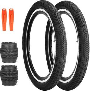 lot 6031 image: 20x 2.125 Bike Tire 2 Pack, Fits Most Kids Bikes