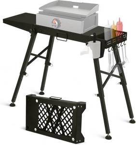 lot 6040 image: $73 boldworks Griddle Stand for Blackstone Tabletop Fits 17 22 Inch