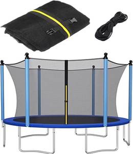 lot 6053 image: Trampoline Safety Net for 6 16ft Round Trampolines, UV-Resistant