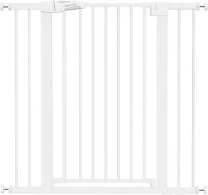 lot 6083 image: $90 Babelio 36 Tall PressGuard C5 Dog Gate, 26-40 Wide Auto-Close