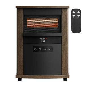 lot 6139 image: $130 Utilitech 1500-Watt Infrared Quartz Cabinet Space Heater with Remote